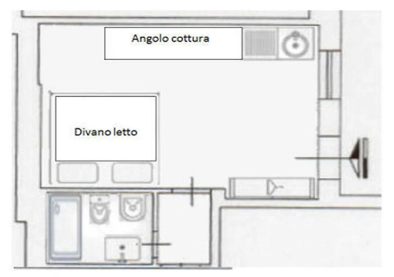Apartment Studioflat Battistini Rome